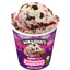 Bohemian Raspberry Veganes Vanille-Eis mit saftigen Brownie-Stückchen und Himbeer-Swir