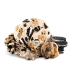 Cookie Dough S’Wich Up Vanille-Eis mit schokoladigen Sandwich-Cookies, Chocolate-Chip-Keksteig-Chunks und einem Schoko-Cookie-Strudel